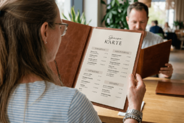 Speisekarte für Restaurants